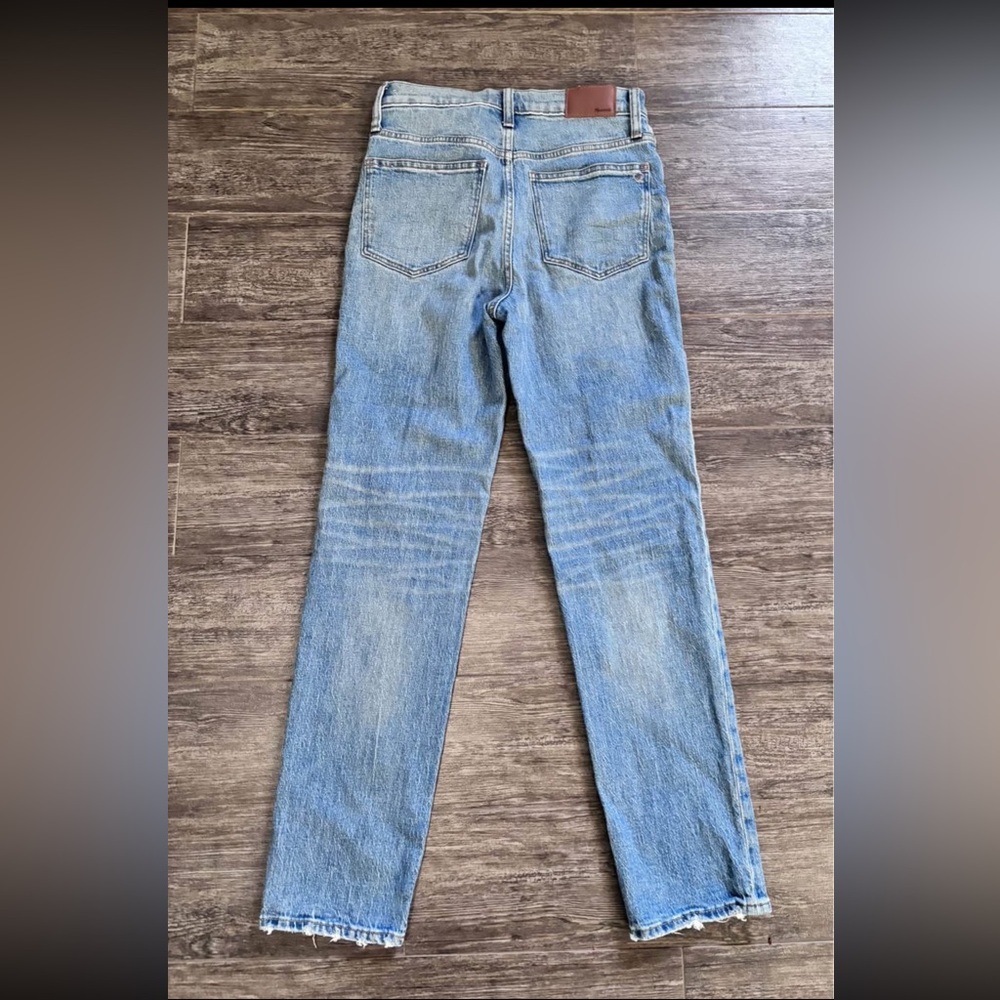 Madewell Light Blue Straight Leg Jeans